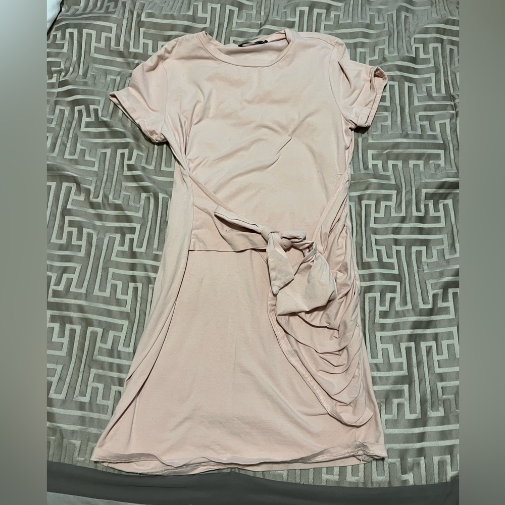 Womens light pink dress